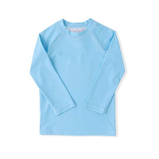 UPF 50 Unisex Blue Rashguard