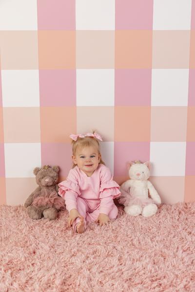 Quilted Bow Jogger Set