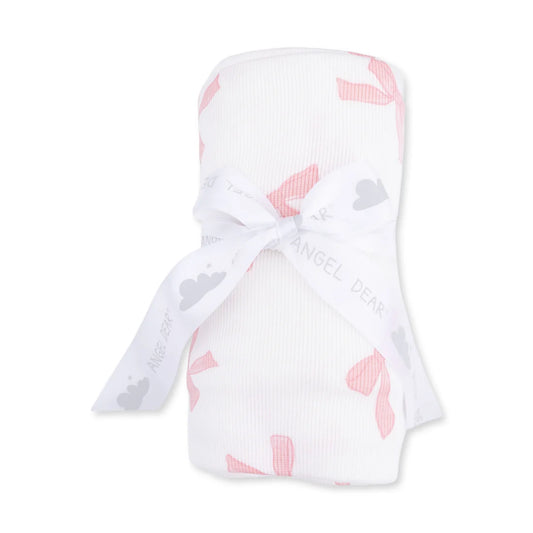 Pretty Bows Swaddle Blanket