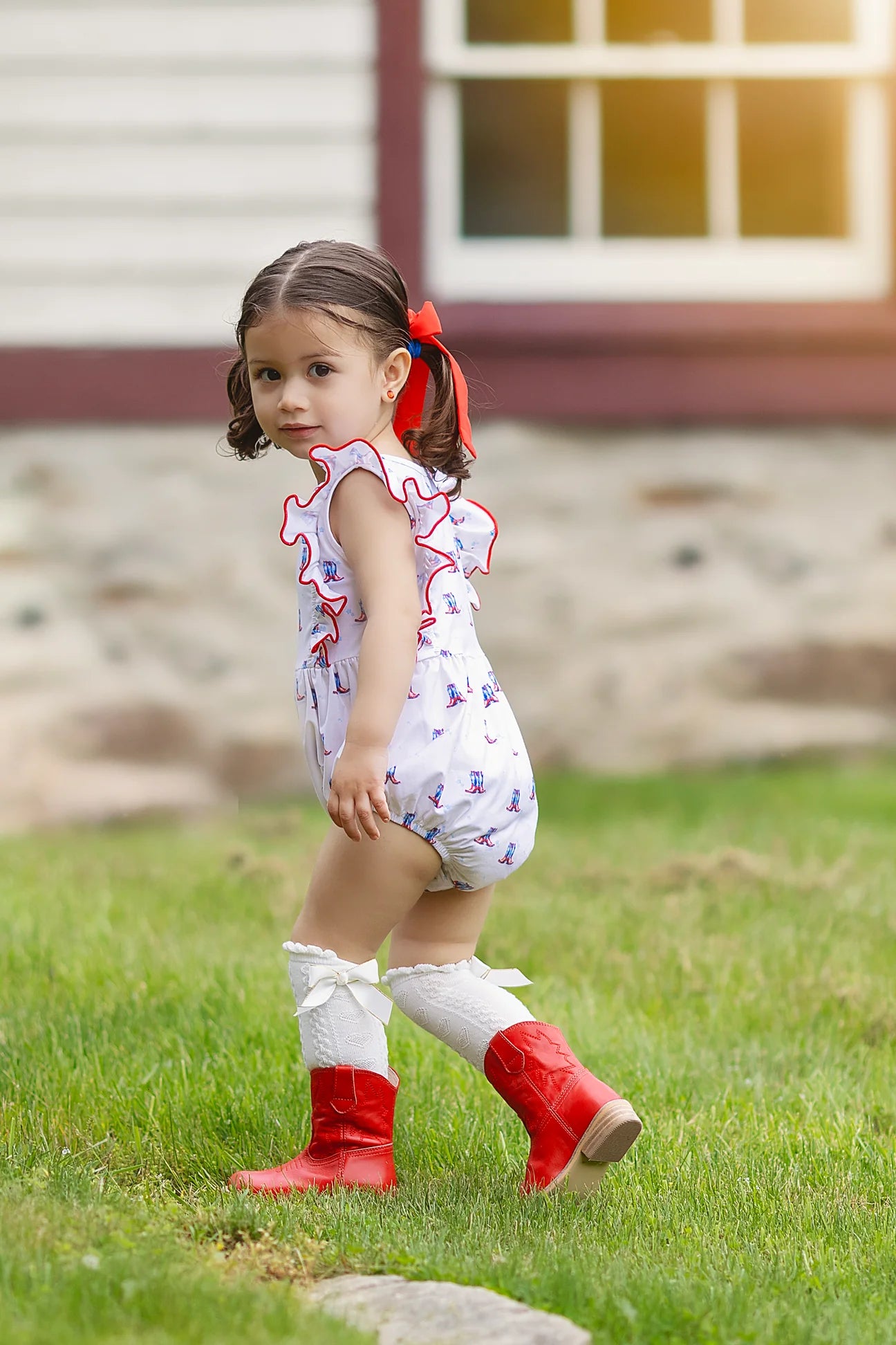 Bold Stripes Playsuit Bubble