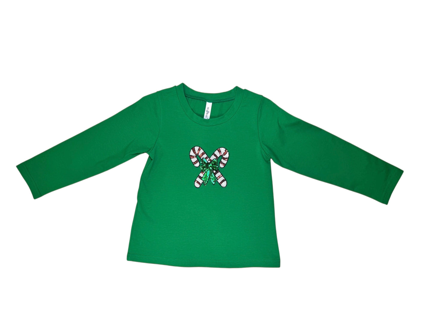 Candy Cane Sequin Shirt