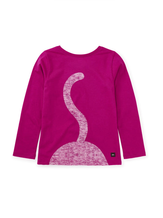 Bouquet Cat and Tail Graphic Tee