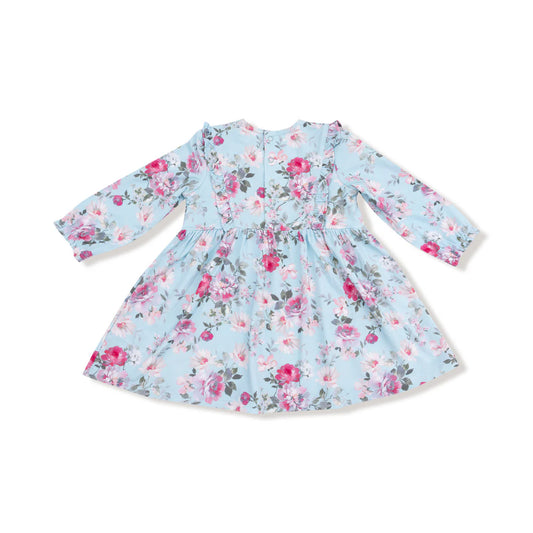 Charlotte Floral Ruffle Long Sleeve Dress + Legging