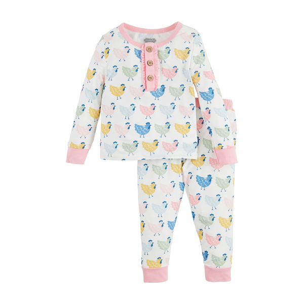 Chicken Print PJs
