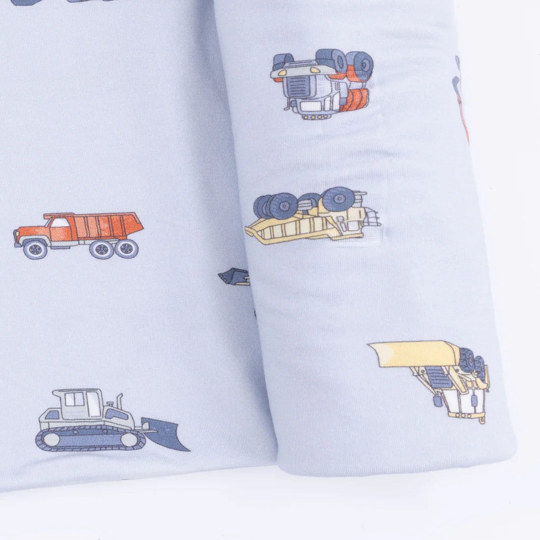 Construction Vehicles Swaddle Blanket