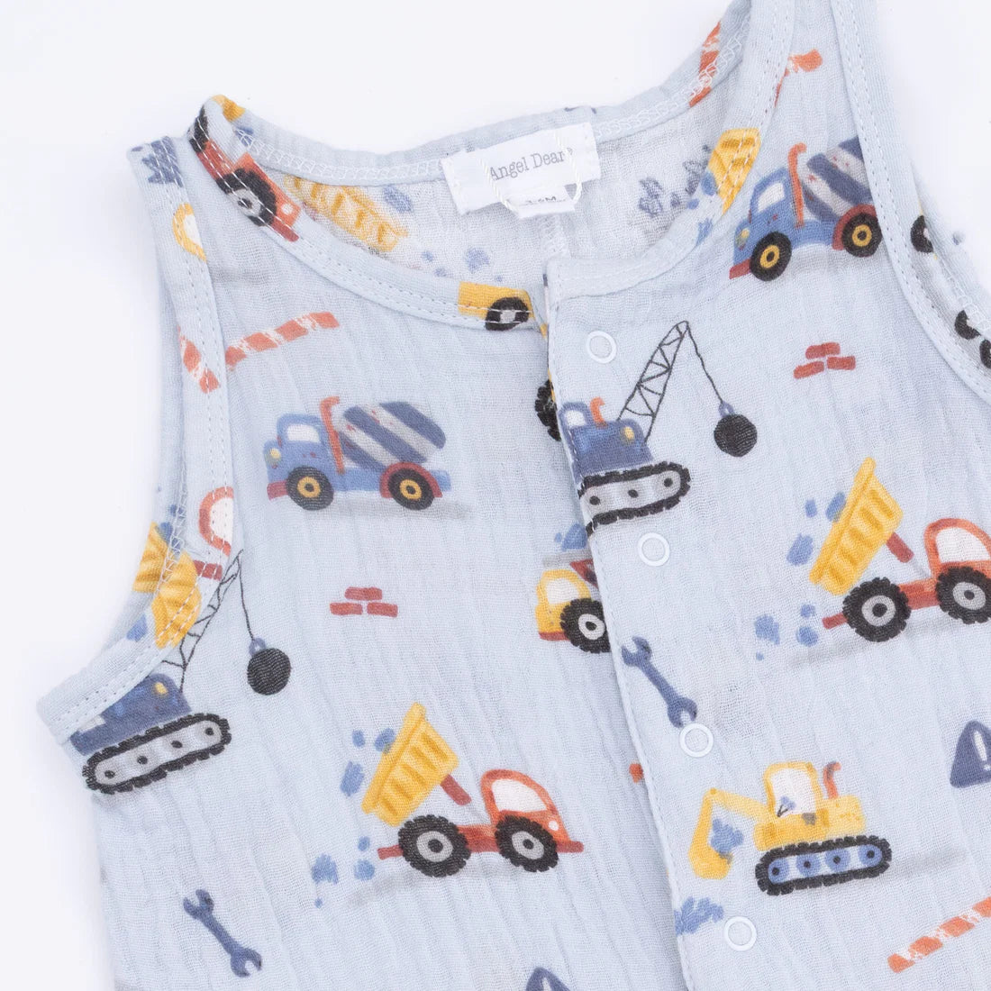 Crayon Construction Sleeveless Shortie Romper