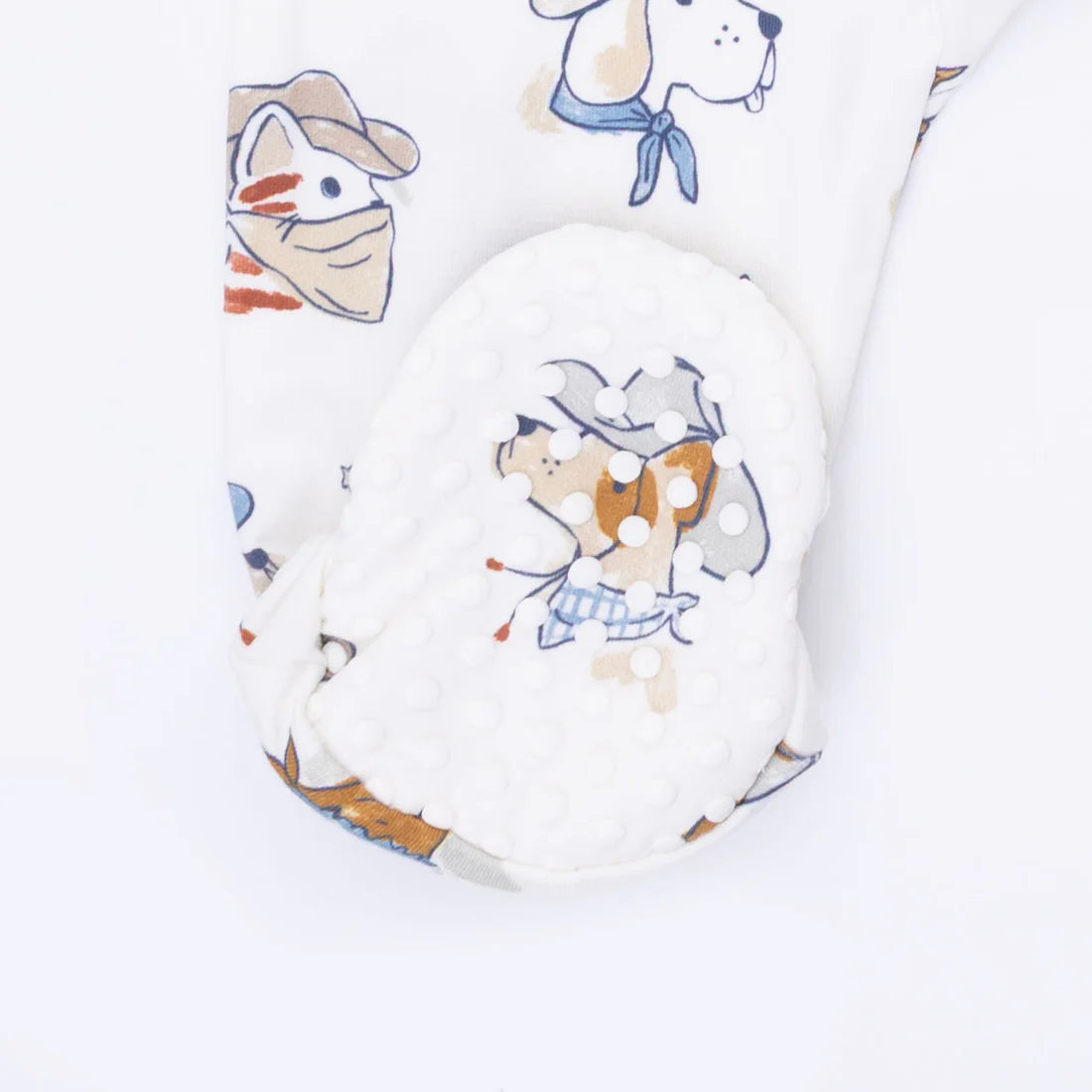 Cowdogs 2 Way Zipper Footie