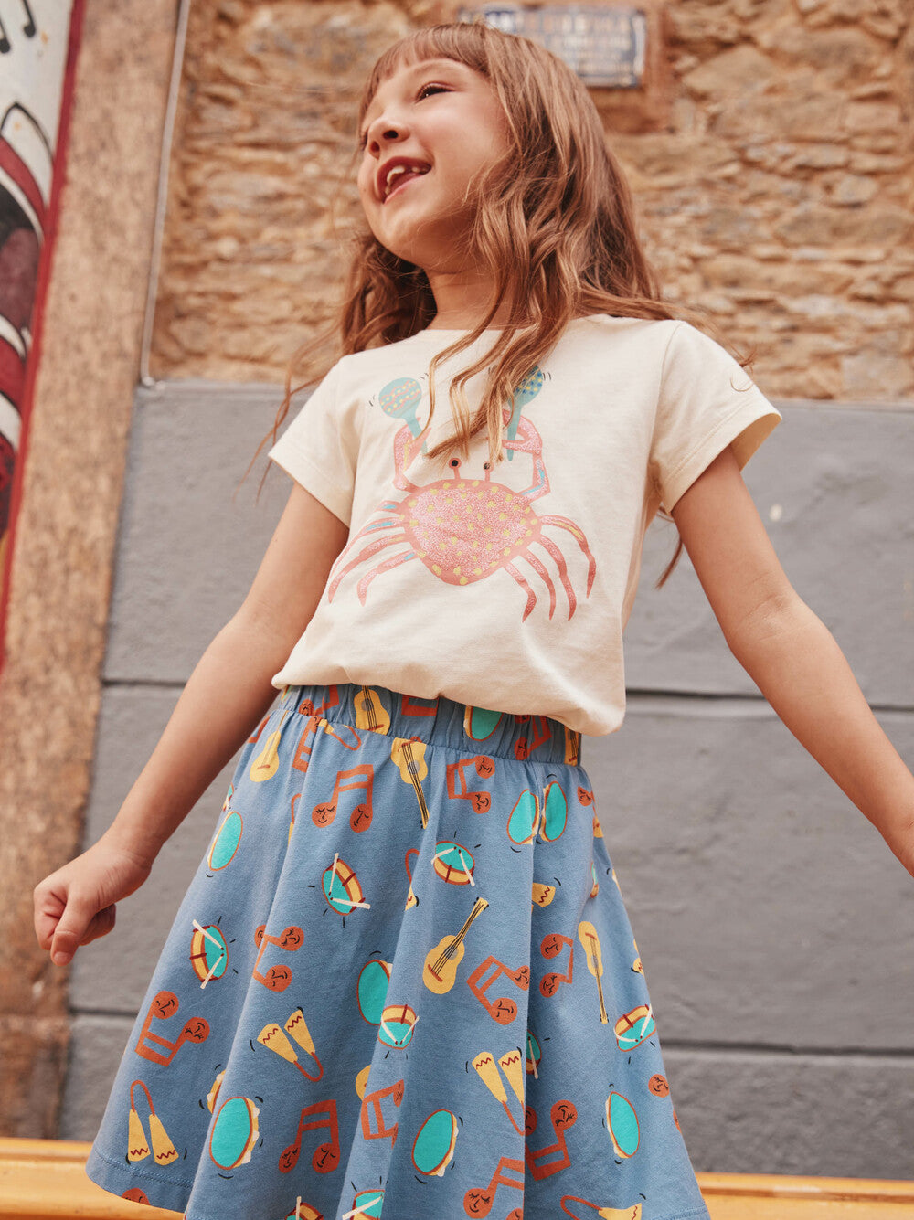 Glittery Crab Graphic Tee