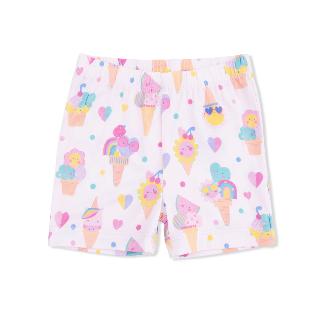 Ice Cream Fun Crew Loungewear Short Set