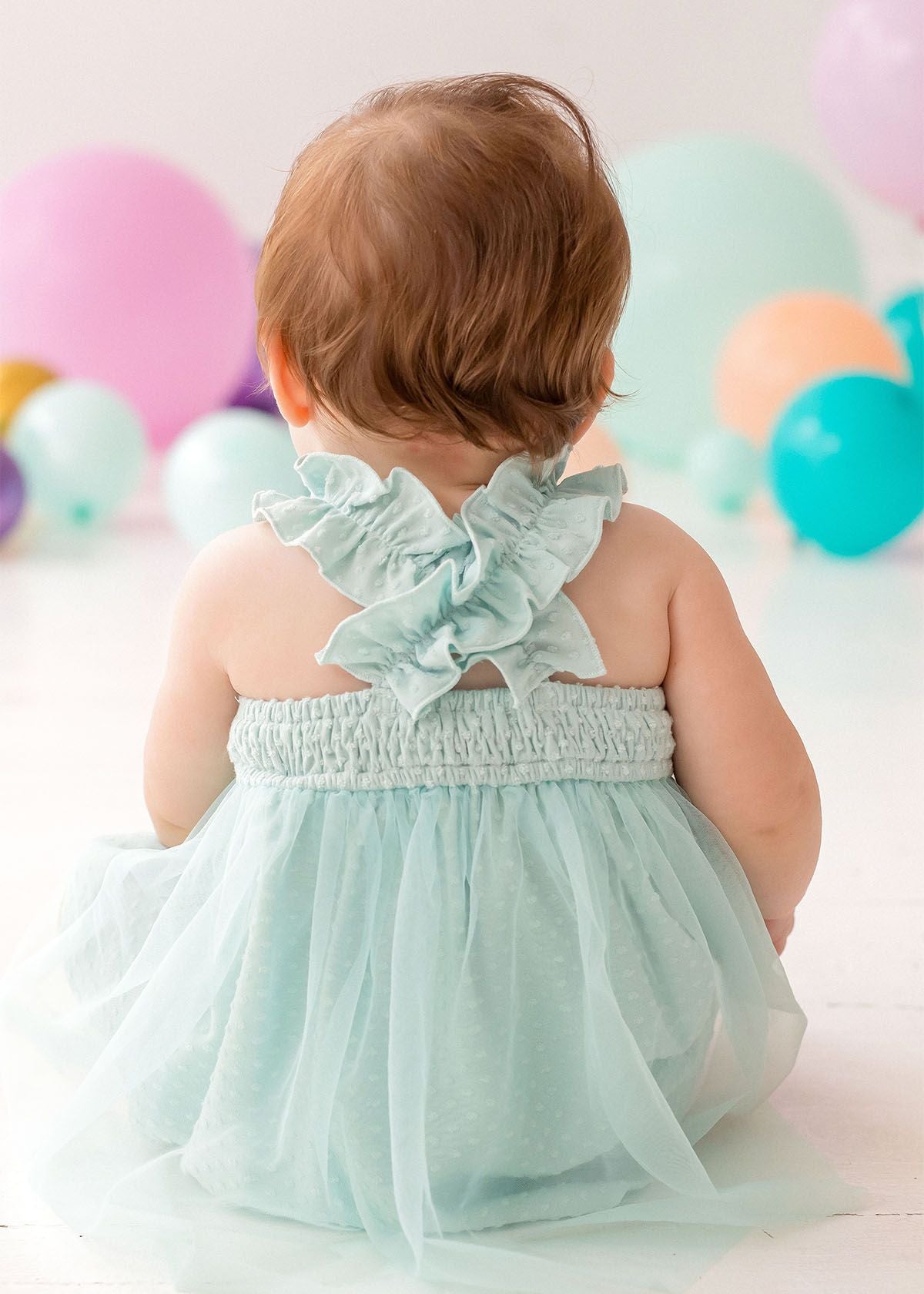 Blue Creamsicle Dress