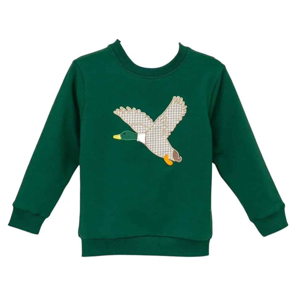 Trotter Street Kids French Terry Pullover Mallard
