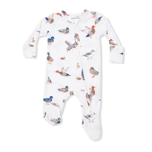 Ducks 2 Way Zipper Footie