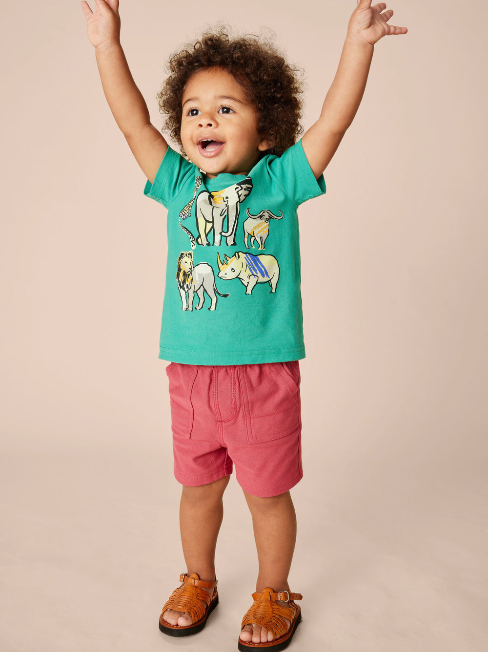 Earth Red Playwear Shorts