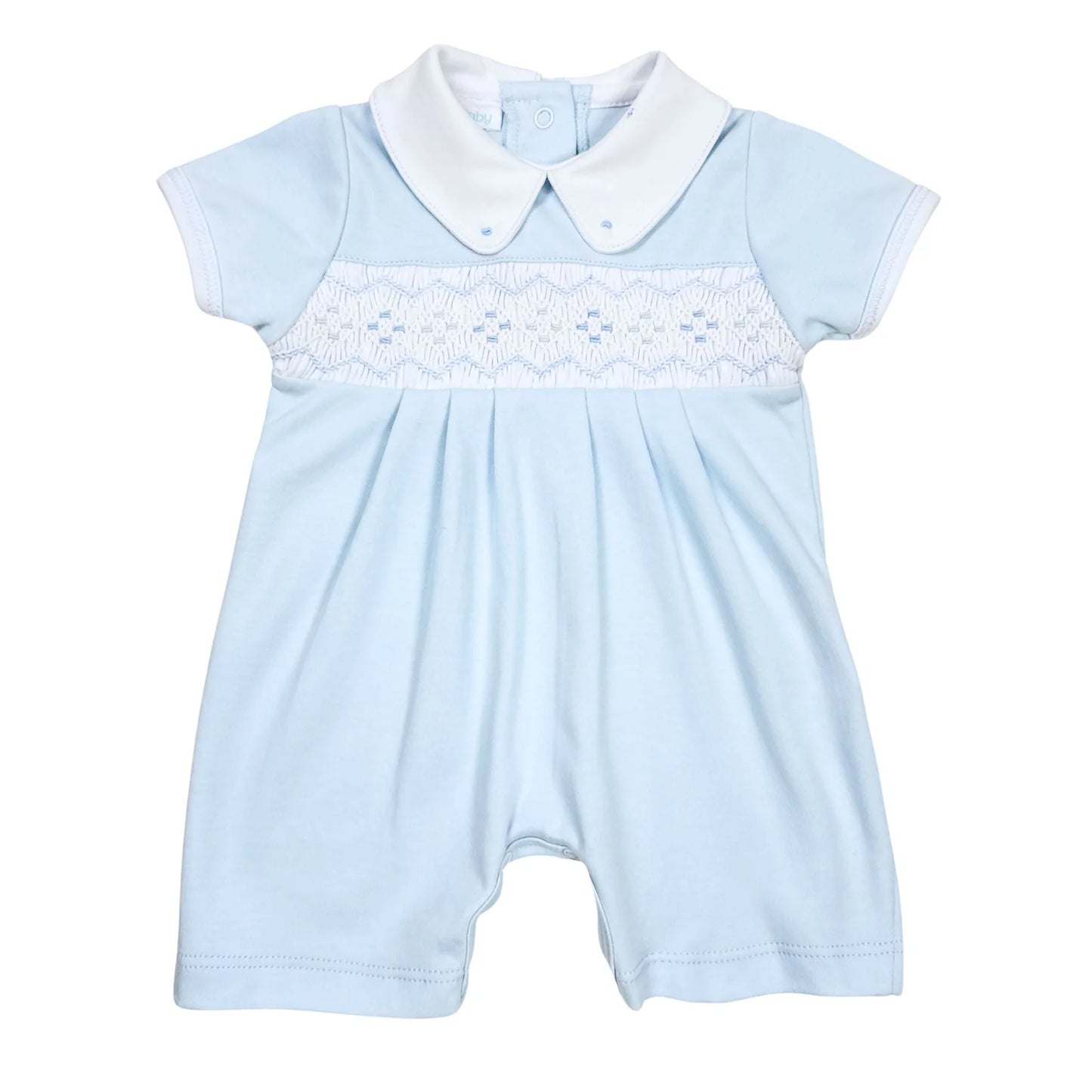Ethan Smocked Short Playsuit