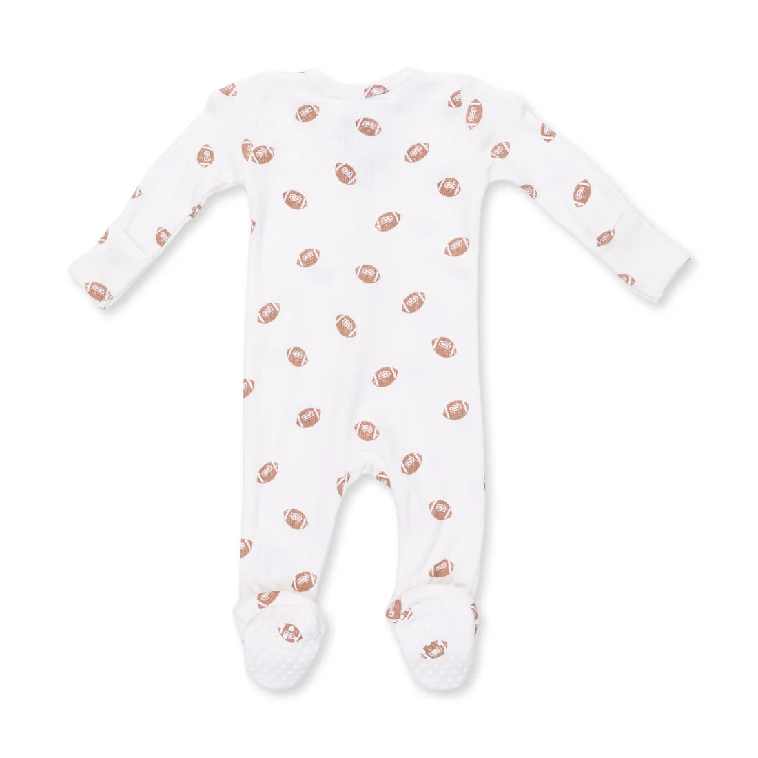 Mini Footballs 2 Way Zipper Footie