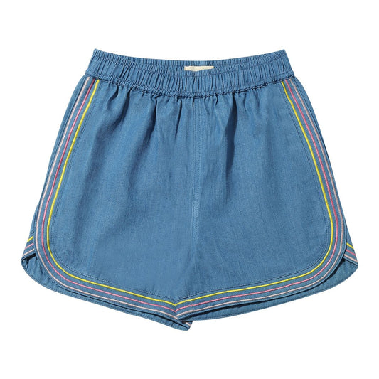 Retro Multi Stripe Frankie Short