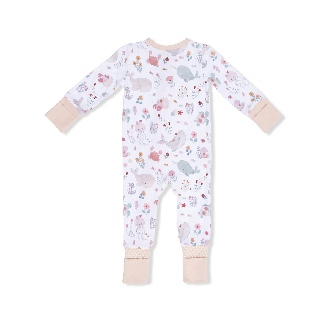 Garden Sea Creatures Convertible Romper