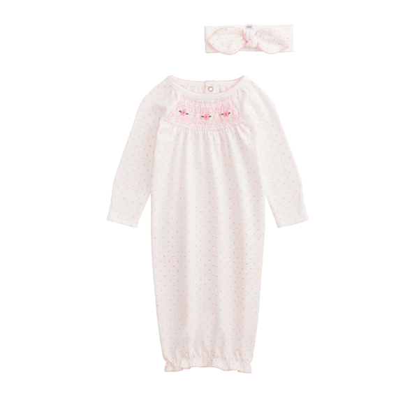 Ivory Dot Gown