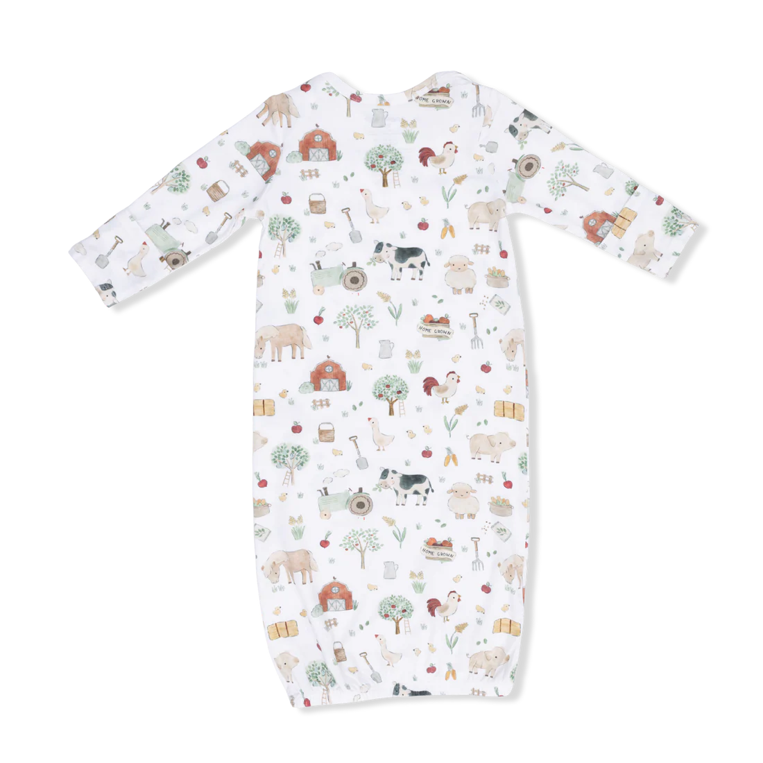 Cute Farm Animals Uni Lap Shoulder Gown