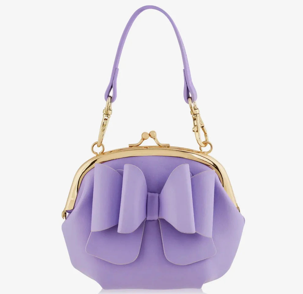 Hadley: Purple with Floral Lining