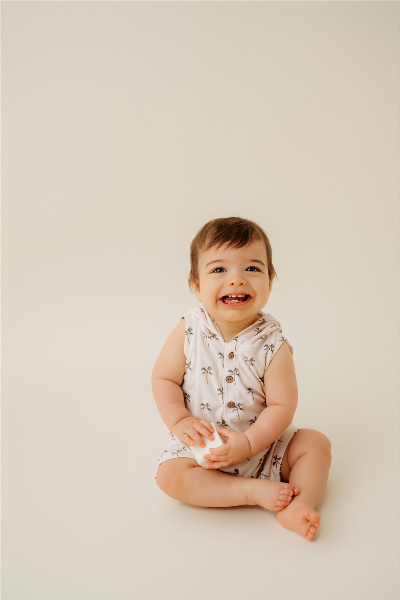 Tropical Hoodie Shortalls