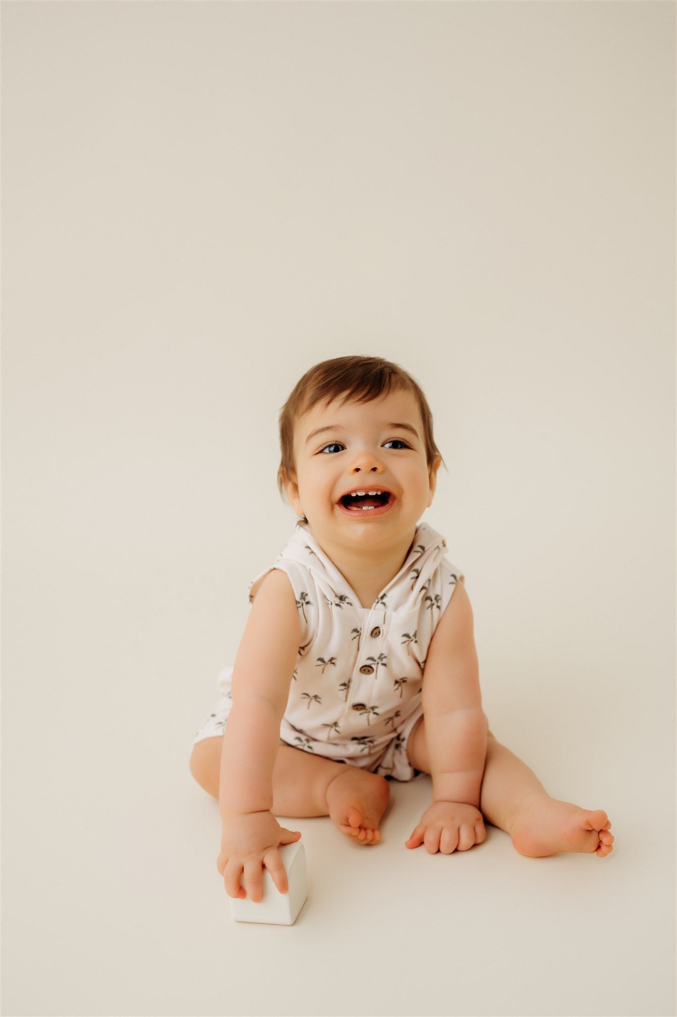 Tropical Hoodie Shortalls