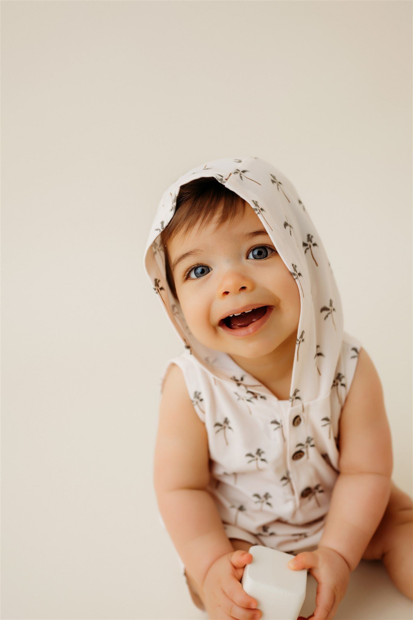 Tropical Hoodie Shortalls