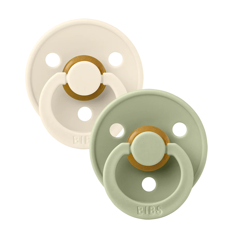 Ivory and Sage BIBS Pacifiers