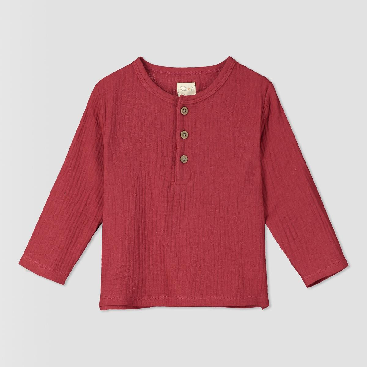 Jenken Top Burgundy