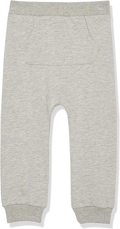 Gray Melange Kanga Pocket Baby Joggers