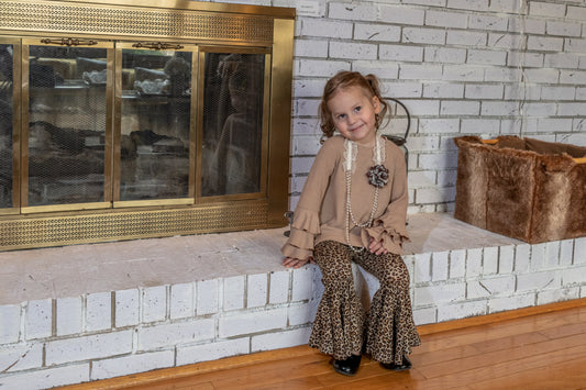 Leopard Single Bell Legging