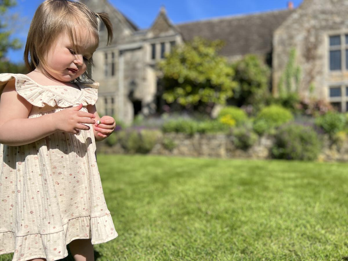 Lili Cream Polka Dots Dress