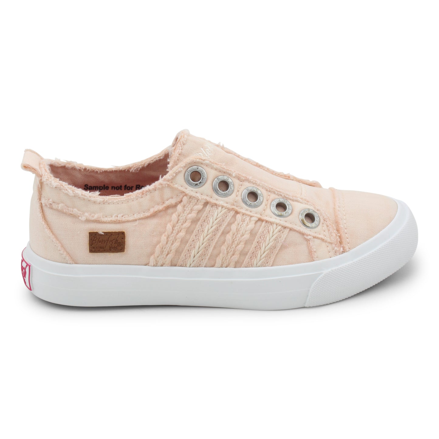 Blowfish Marlane Sweet Pink Color Washed Canvas Shoe