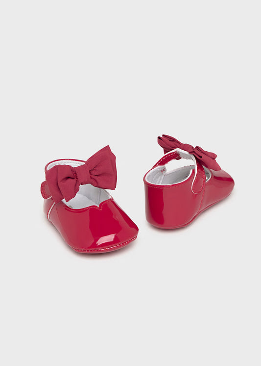 Mayoral 9961 Newborn Girl Bow Mary Janes