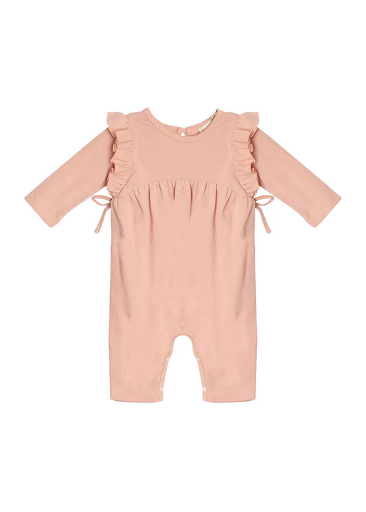 Melody Pink Baby Romper