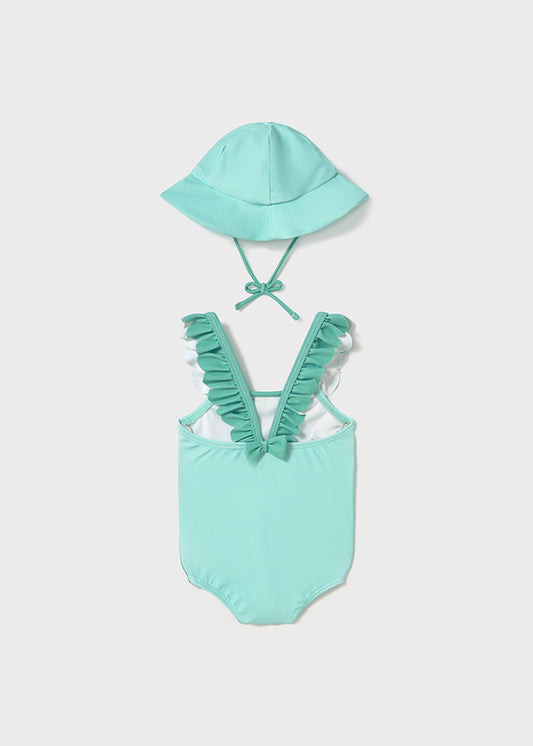 Mermaid Swimsuit and Hat Set