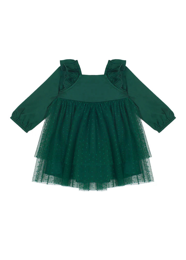 Mistletoe Emerald Dress