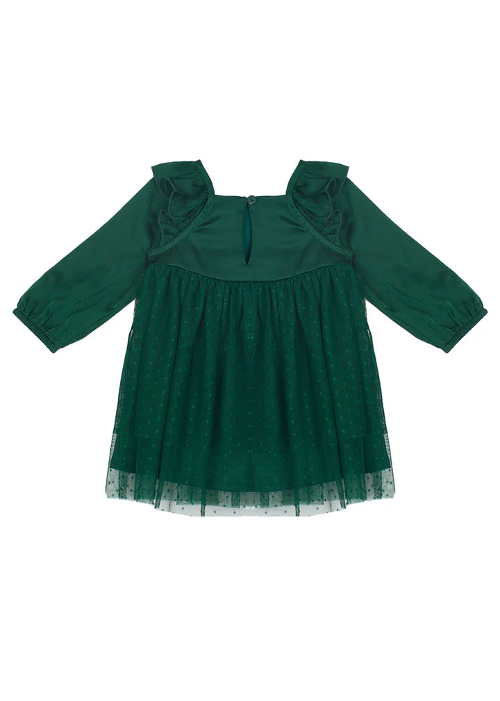Mistletoe Emerald Dress