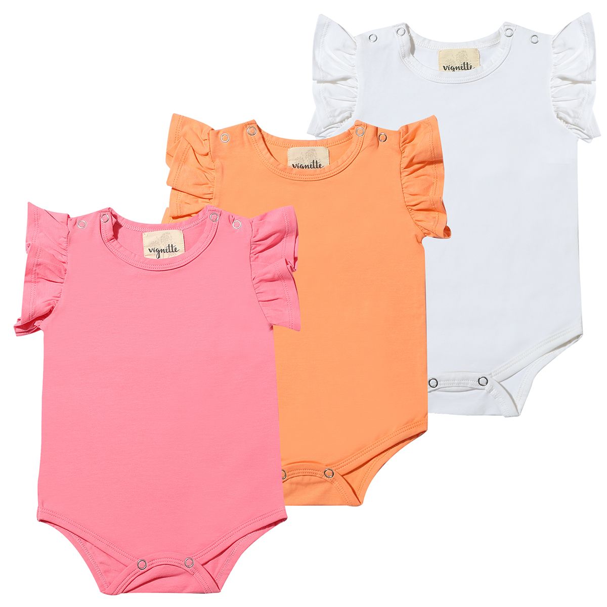 Ruffle Sleeve Onesie