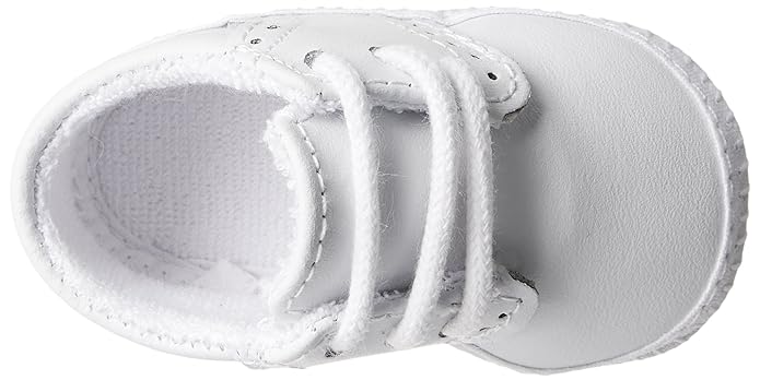 Linden White Leather Lace-up Oxford Soft Shoes