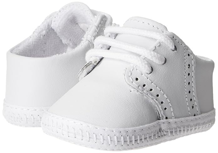 Linden White Leather Lace-up Oxford Soft Shoes