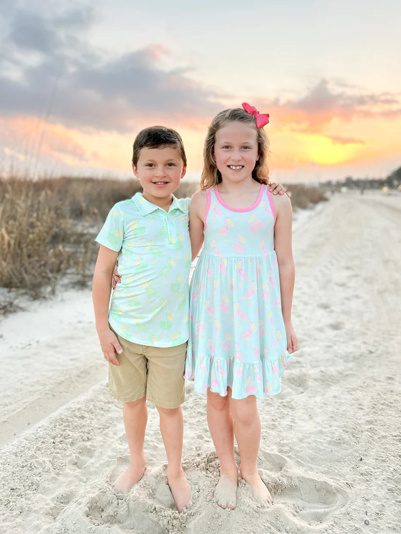 Pink Pelican Razorback Twirl Dress