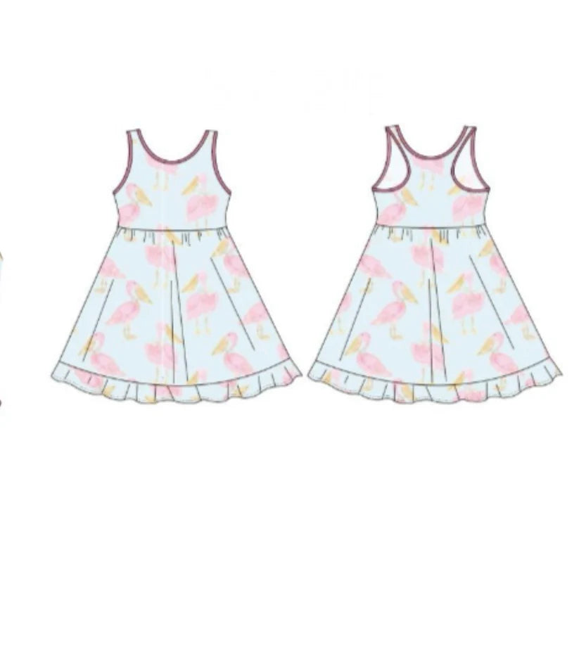 Pink Pelican Razorback Twirl Dress
