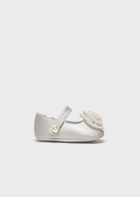 Mayoral 9960 Newborn Girl Flower Mary Janes