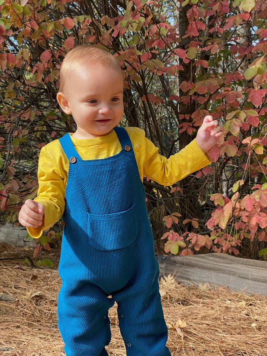 Perran Overall Teal Knit