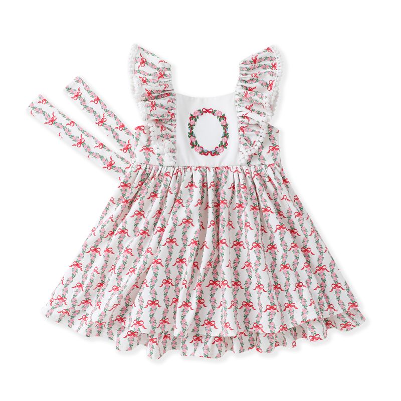 Swoon Kids Christmas Pinafore Dress