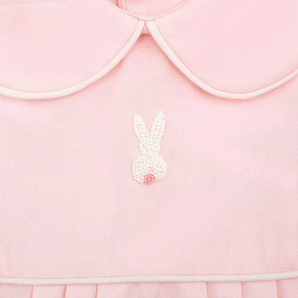 French Knot Bunny Pink Bubble