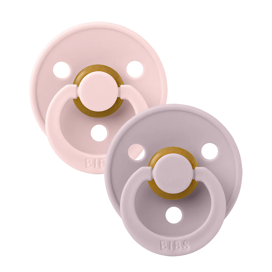 Blossom/Dusky Lilac Bibs Pacifiers