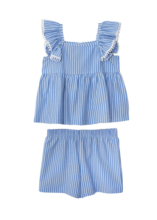 Piper Ruffled Tank Two Piece Set