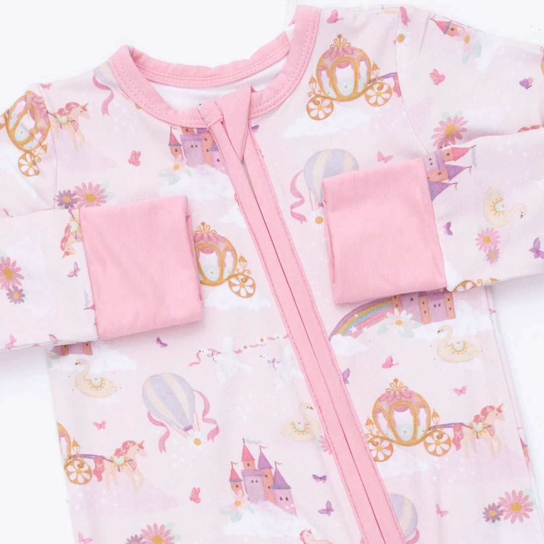 Princess Unicorns and Castle Convertible Romper